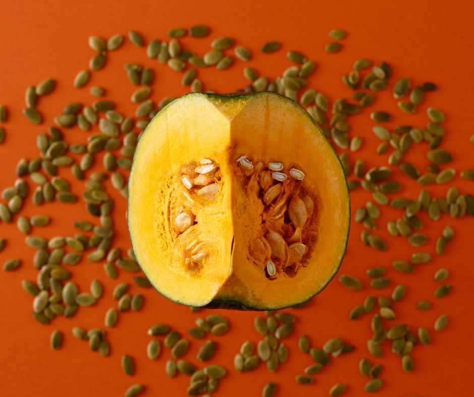 Semi di zucca per alimentazione e mal di testa