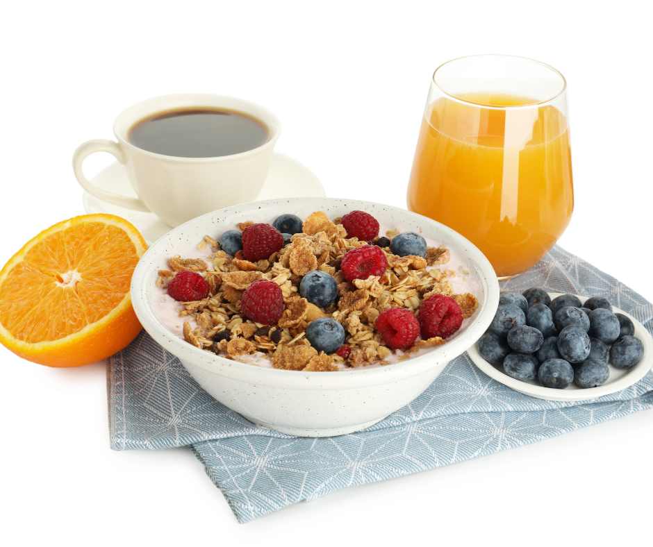 Colazione sana per alimentazione e mal di testa