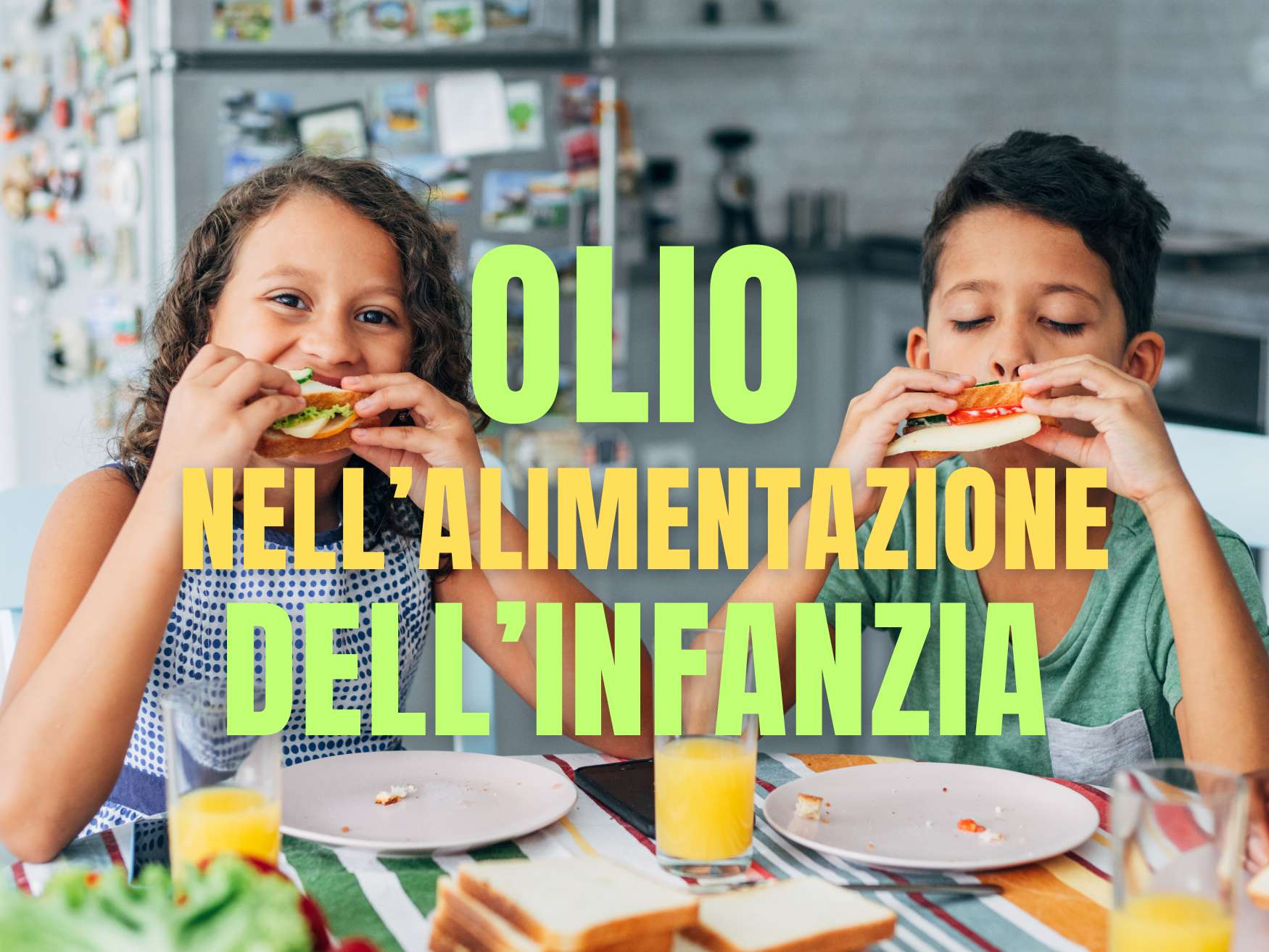 Olio nell'alimentazione dei bambini una guida pratica alla somministrazione corretta di questo alimento
